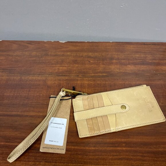 Margot NY Genuine Leather Faye Card Case - Picture 2 of 2